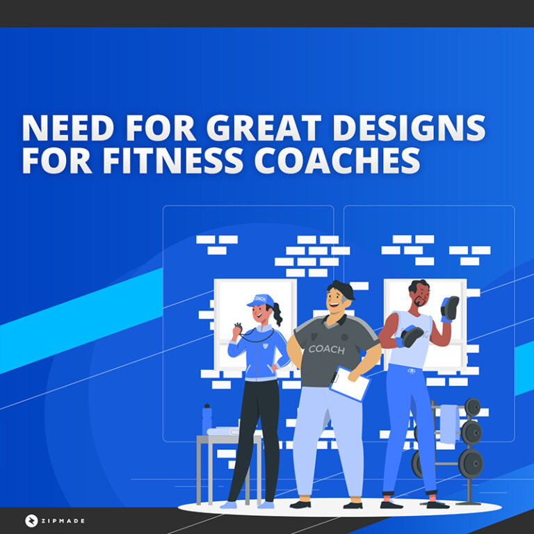 Graphic design for fitness coaches