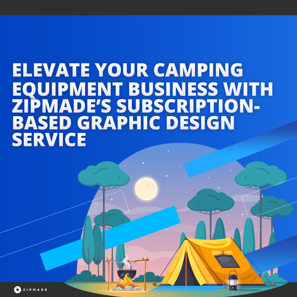 Camping Business Graphics Design