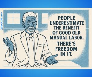 Morgan Freeman AI Art